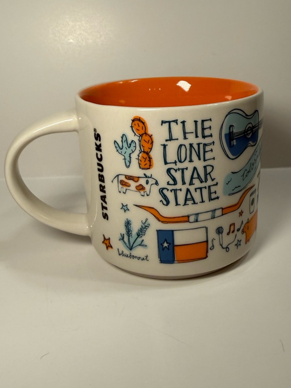 Starbucks Been There Series Texas Across the Globe Collection Lone Star Mug